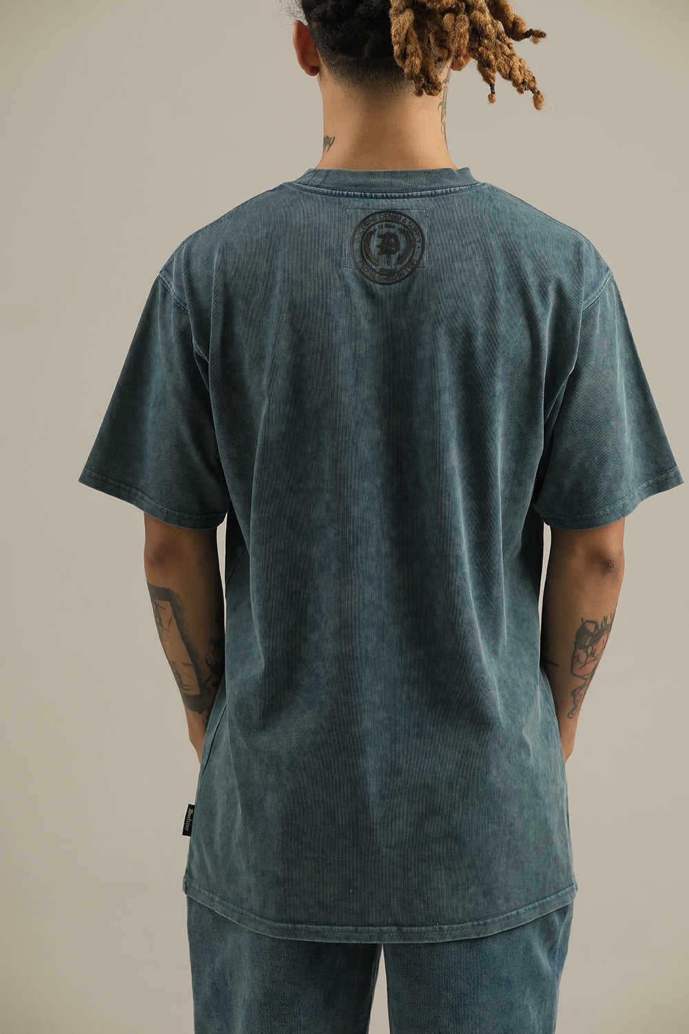 DOCTRINE DAGGER WAVE T-SHIRT - LEGION BLUE - DB0084