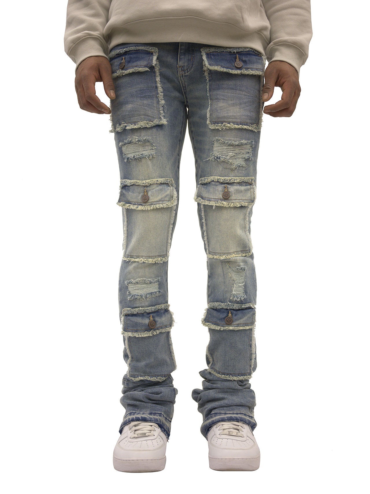 SAVANT STACK JEAN - INDIGO