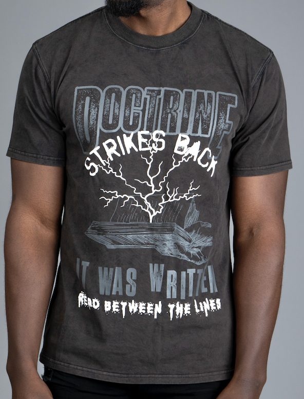 DOCTRINE STRIKE BACK T-SHIRT - BLACK - DB0069