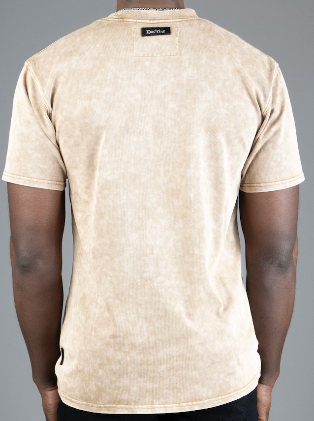 DOCTRINE STRIKE BACK T-SHIRT - BUTTERNUT - DB0069