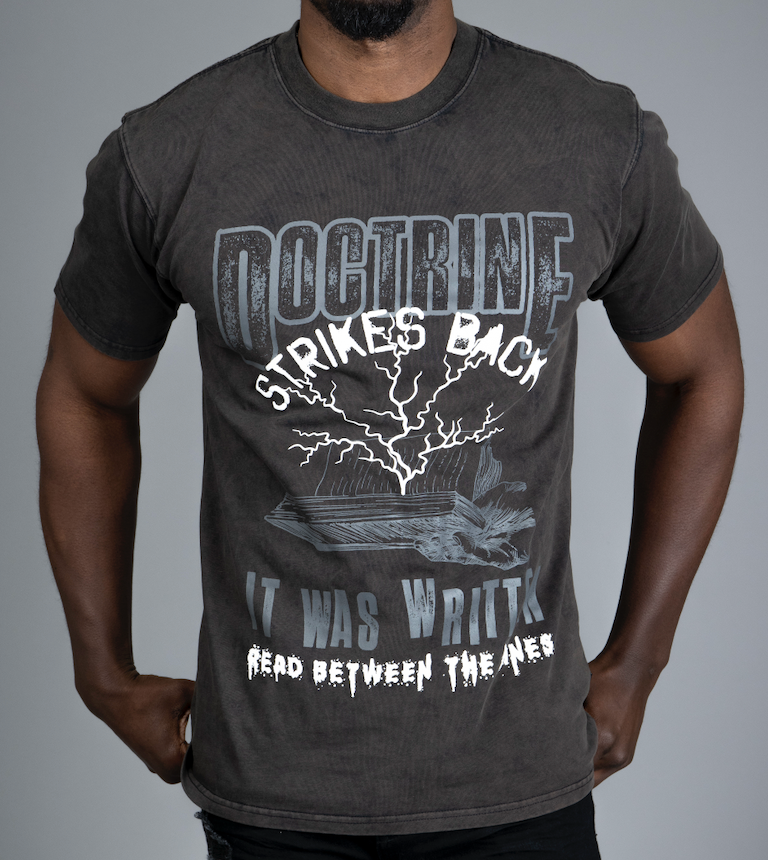 DOCTRINE STRIKE BACK T-SHIRT - BLACK - DB0069