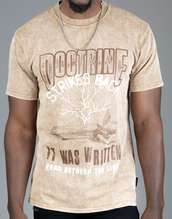 DOCTRINE STRIKE BACK T-SHIRT - BUTTERNUT - DB0069