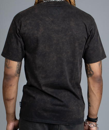 DOCTRINE DAGGER WAVE T-SHIRT - BLACK - DB0084