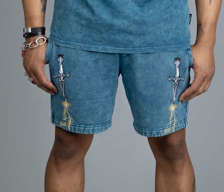DOCTRINE DAGGER WAVE SHORT - LEGION BLUE - DB0086