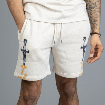DOCTRINE DAGGER WAVE SHORT - HEATHER OATMEAL - DB0086