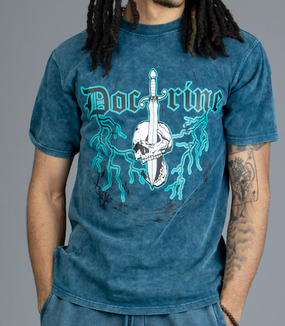 DOCTRINE DAGGER T-SHIRT - LEGION BLUE - DB0068