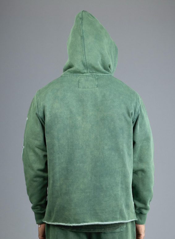 DOCTRINE COAT OF ARMS HOODIE - GARDEN GREEN - DB0064